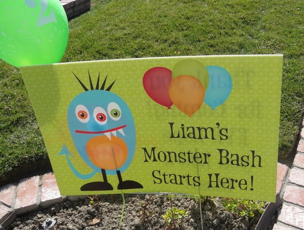 Monster Birthday Party Ideas