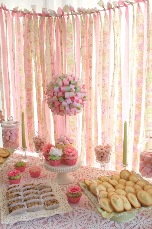 My Cup Runneth Over - A Tea Party On A Budget - Backdrop