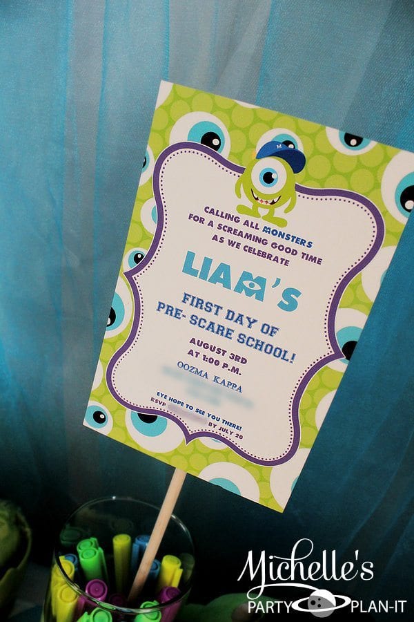 Monsters University Back To School Party