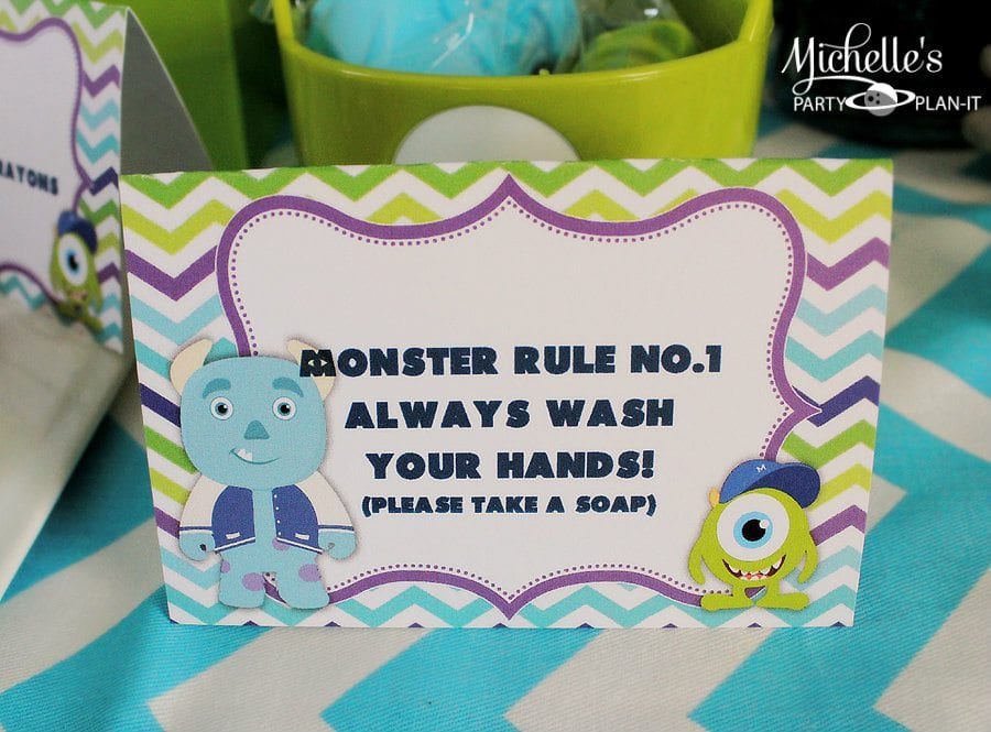 Monsters University Party Favors