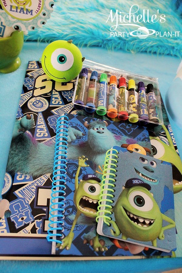 Monsters University Back To School Party Favors