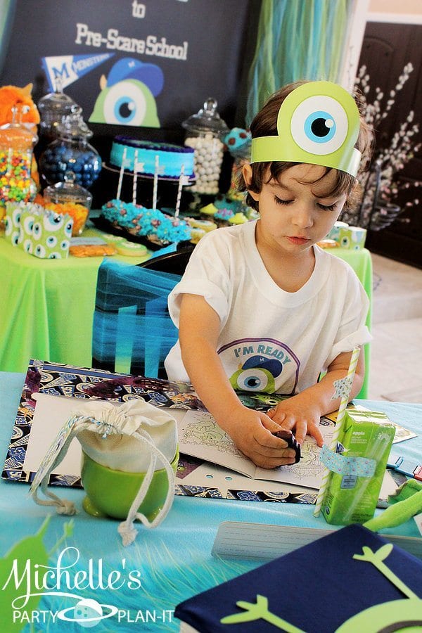 Monsters University Back to School Party Ideas