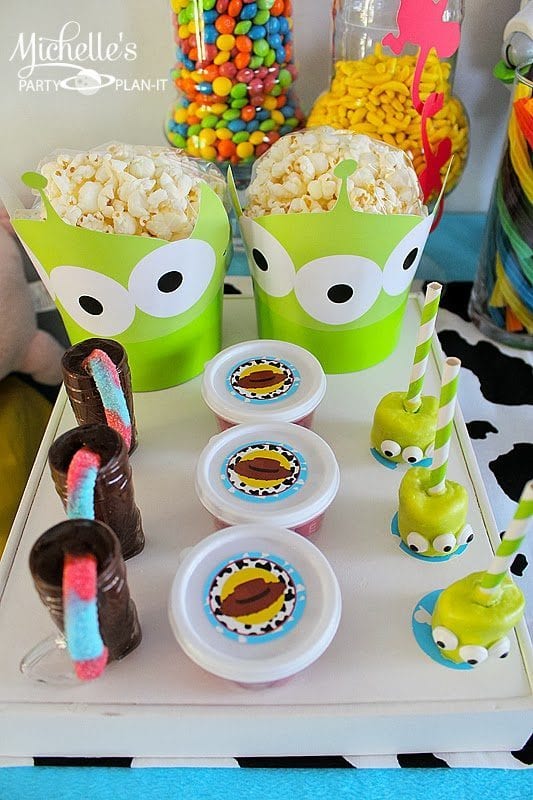 Toy story deals candy buffet