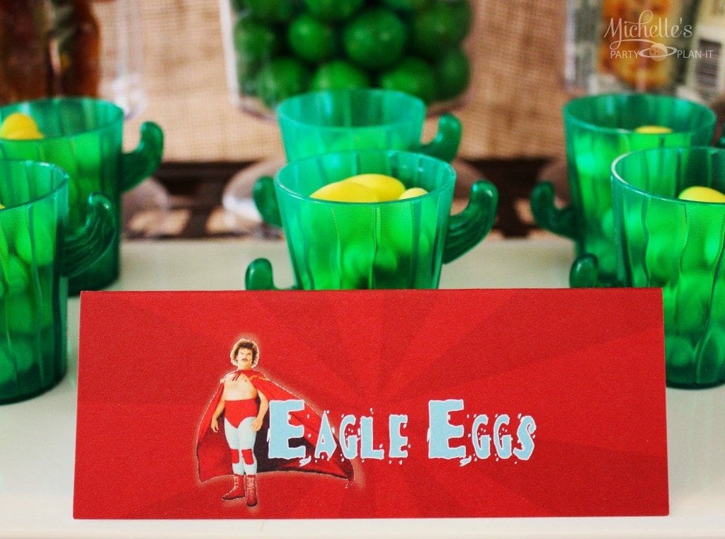 Nacho Libre Party - Eagle Eggs