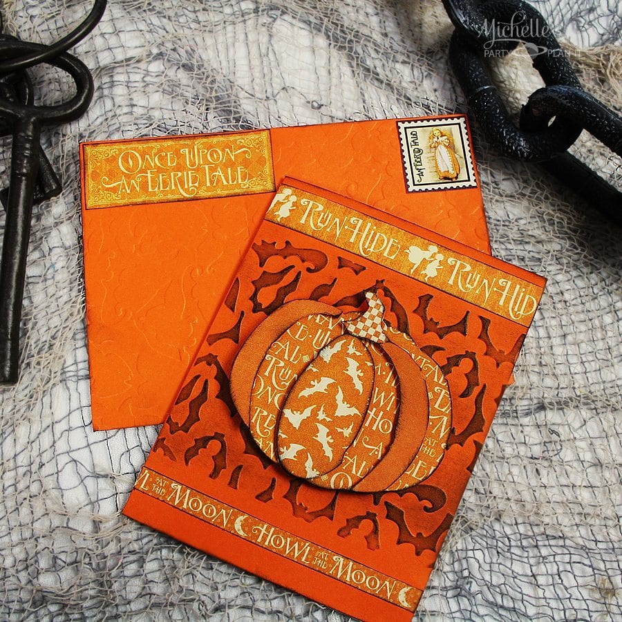 pumpkin halloween card