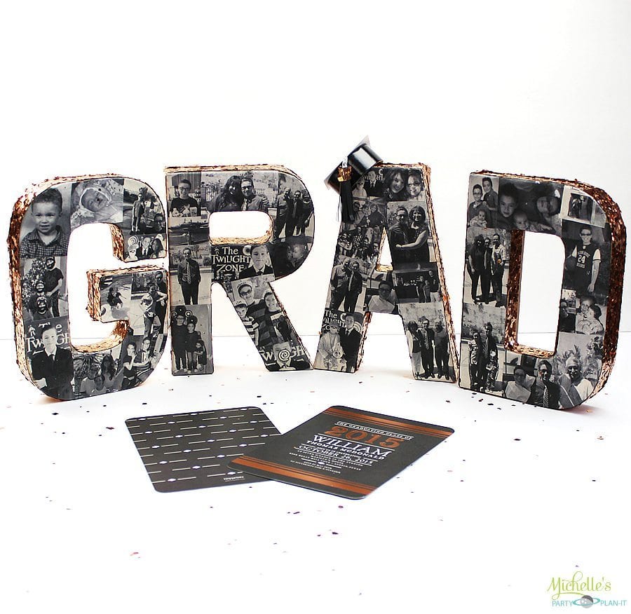 DIY Graduation Photo Collage