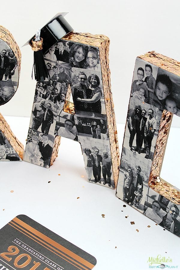 DIY Graduation Photo Collage