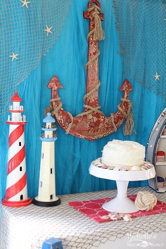 Nautical Party Ideas  Summer Celebrations - Michelle's Party Plan-It