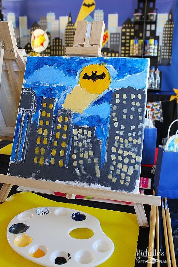 Batman Art Party