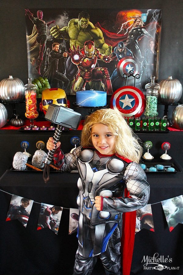 How to Plan a Halloween Avengers Costume Party - Michelle's Party Plan-It