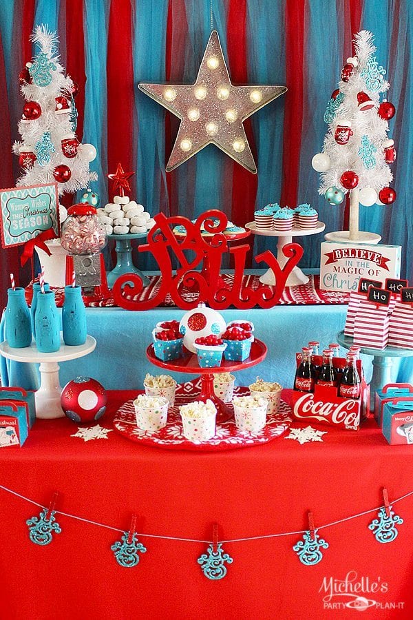 Give Happiness with Coca Cola  Christmas Party Ideas - Michelle's Party  Plan-It