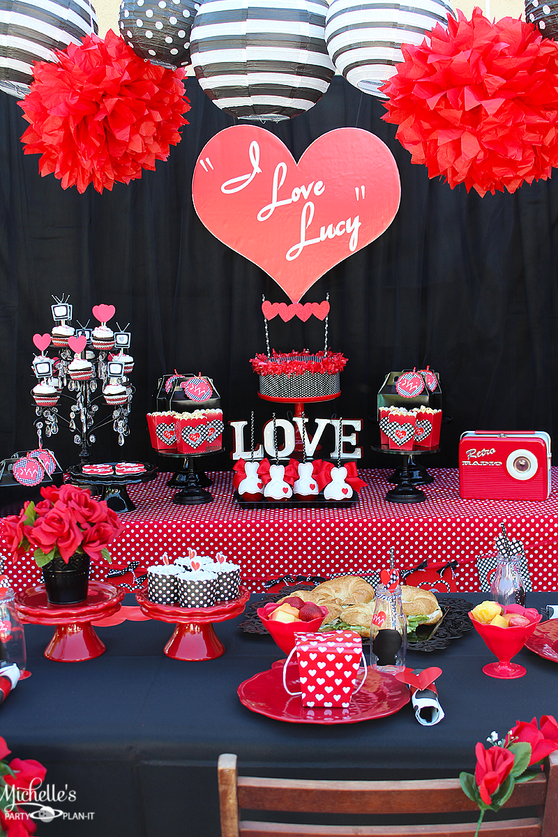 I Love Lucy Themed Party Idea, Super Easy Decorations