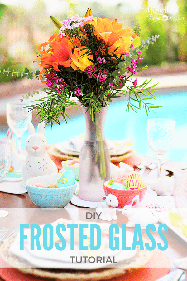 DIY Frosted Glass Tutorial