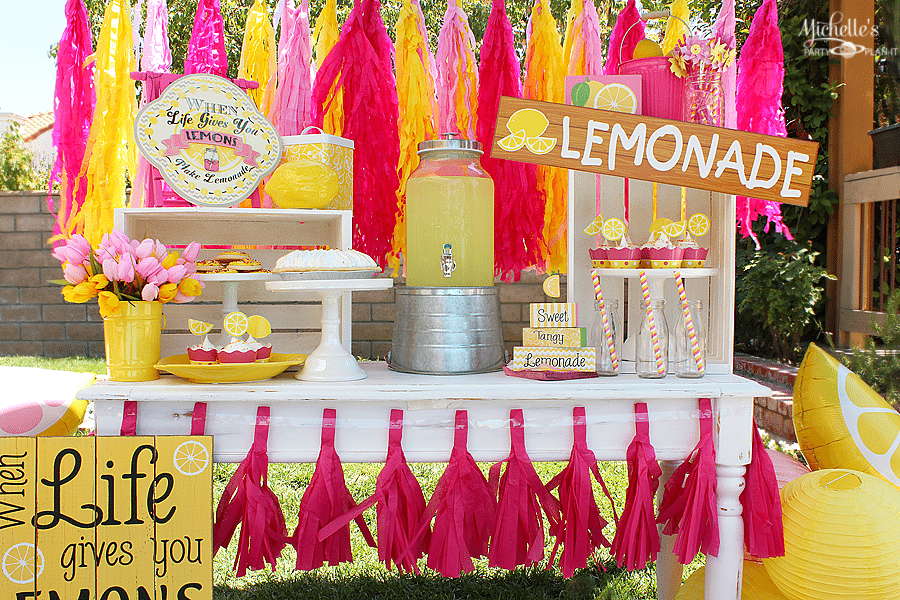 Lemonade Party Ideas