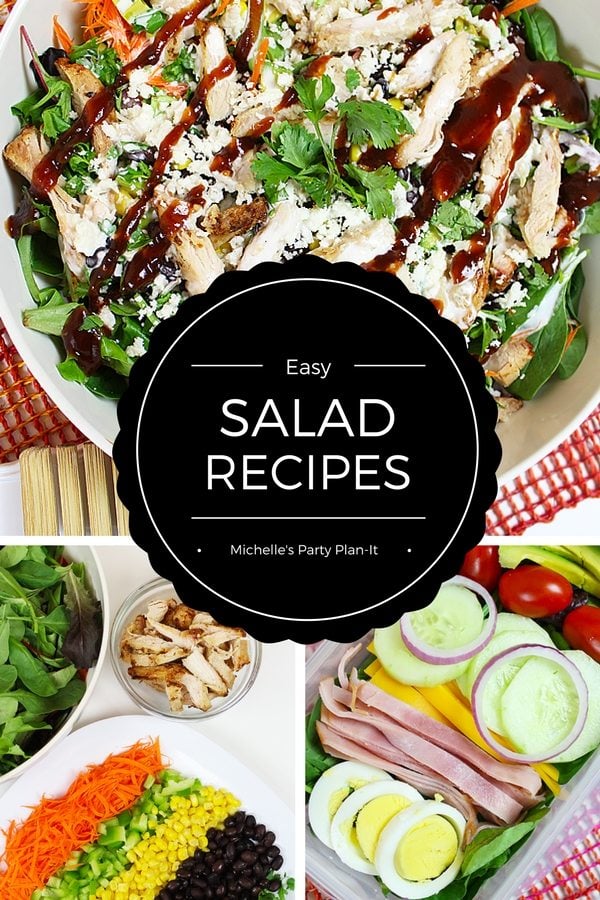 AD: Ease Back in the Routine with Easy Salad Recipes - Michelle's Party ...