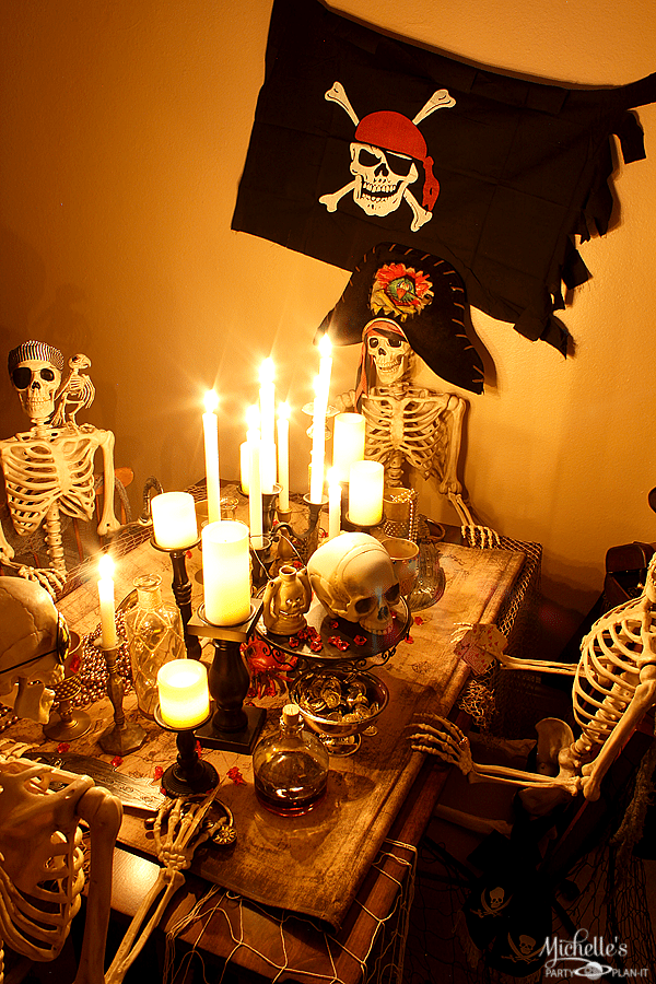 How to Host a Pirate Dinner Party  Halloween Party Ideas - Michelle's Party  Plan-It