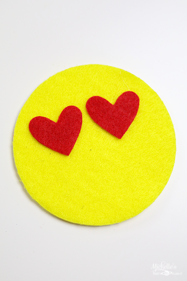 Felt Emoji Coasters