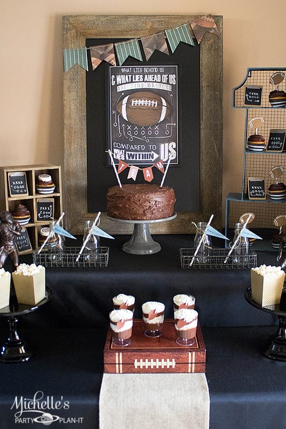 Vintage Football Party Ideas