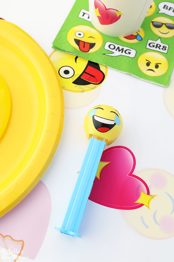 Emoji Pool Party Ideas - Party Favors