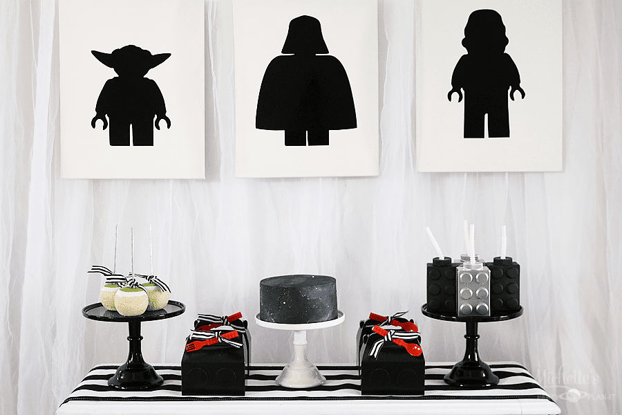 Star Wars Lego Party Dessert Table