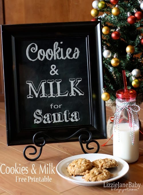 Cookies and Milk Print