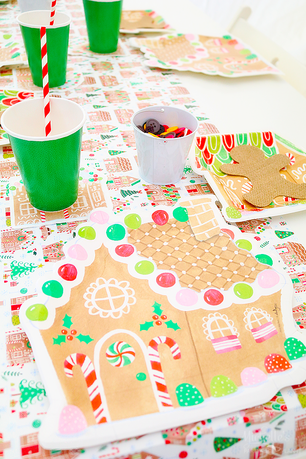 Gingerbread Table Setting