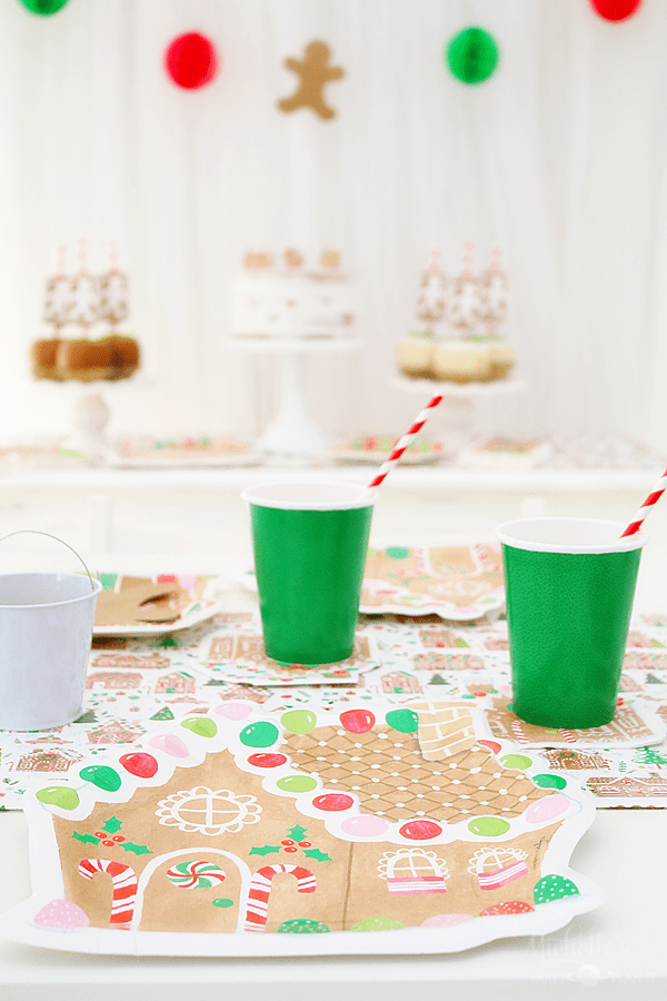 Gingerbread Man Party Table