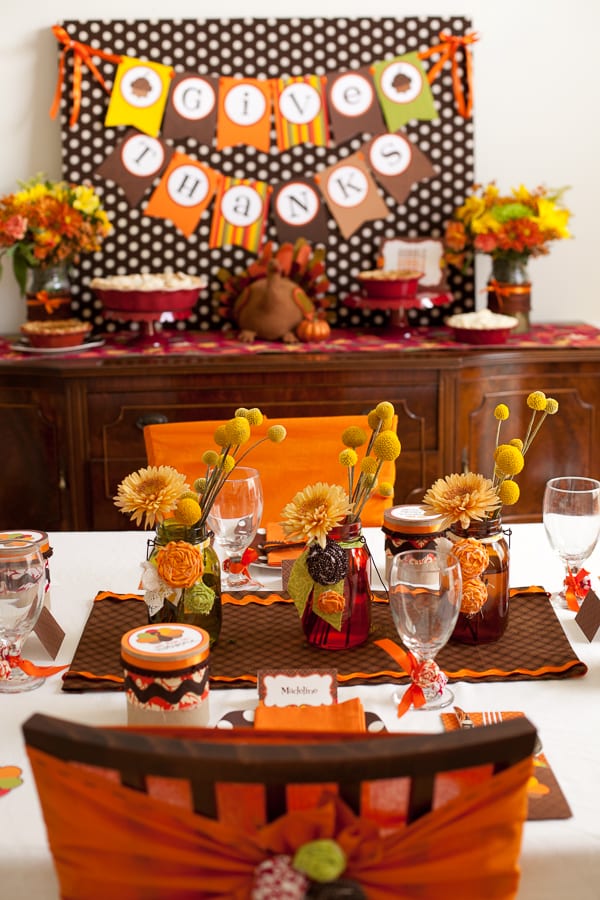 Thankful Thanksgiving Table