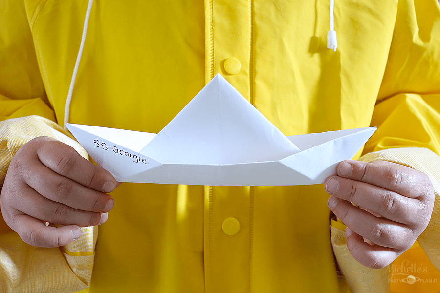 IT Party Ideas - paper boat