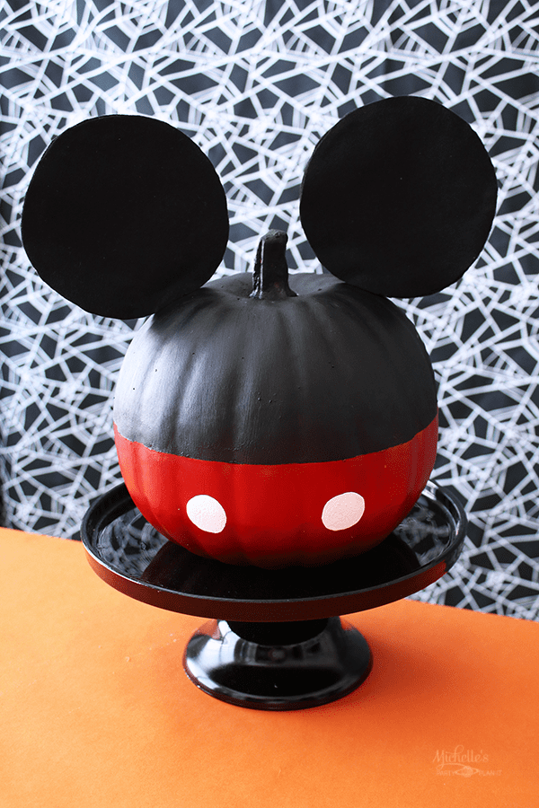 Easy Mickey Mouse Pumpkin Carving