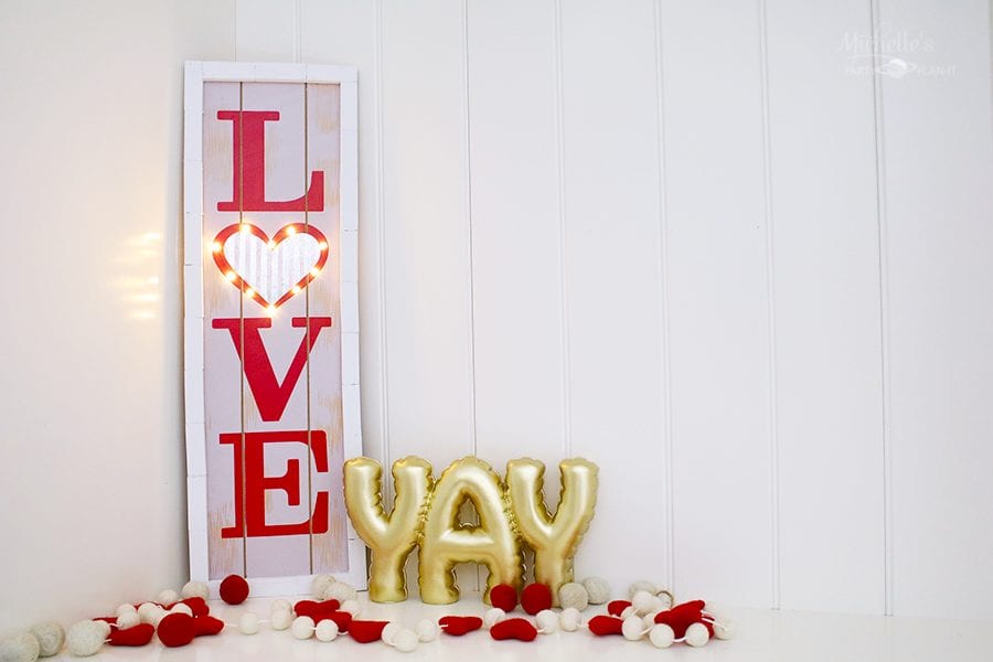 Diy love marquee sign