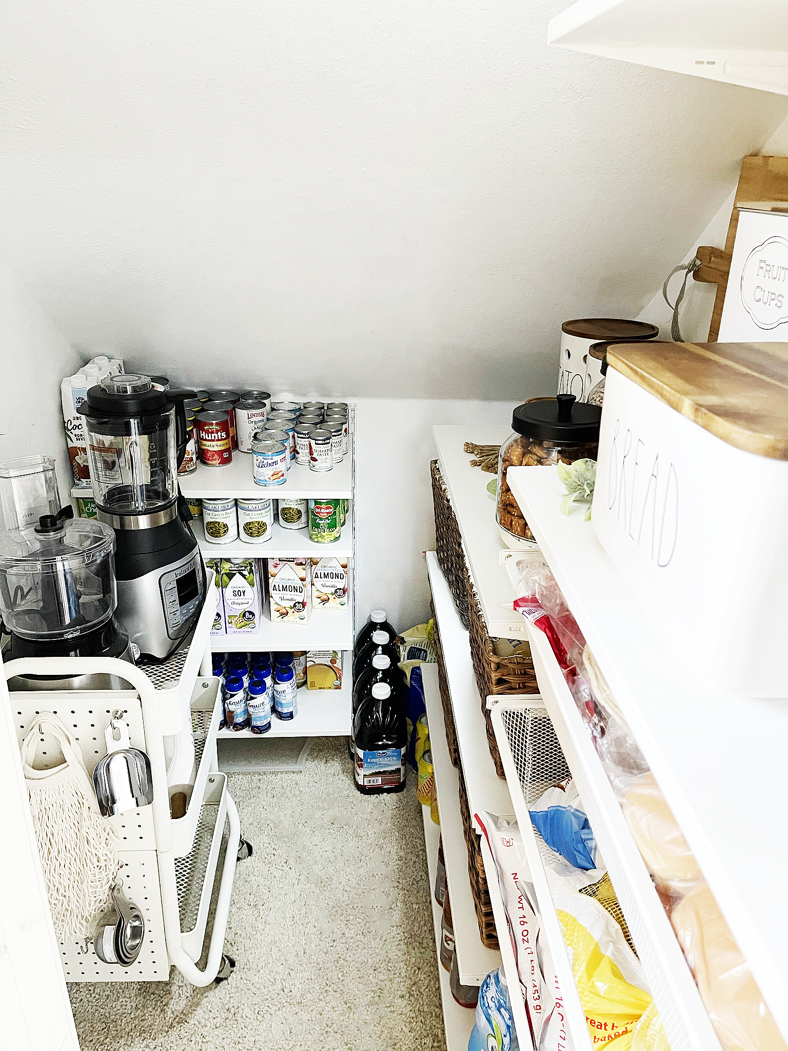Under the Stairs Closet Pantry Transformation - Michelle's Party Plan-It