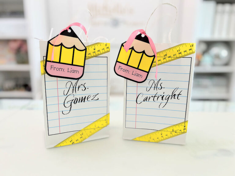 Teacher Appreciation Gift Bag Idea - Michelle's Party Plan-It
