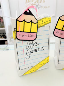 Teacher Appreciation Gift Bag Idea - Michelle's Party Plan-It