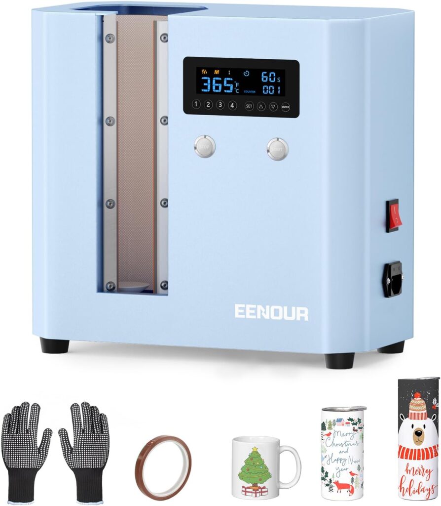 EENOUR Auto Rotating Tumbler Press Review - Michelle's Party Plan-It