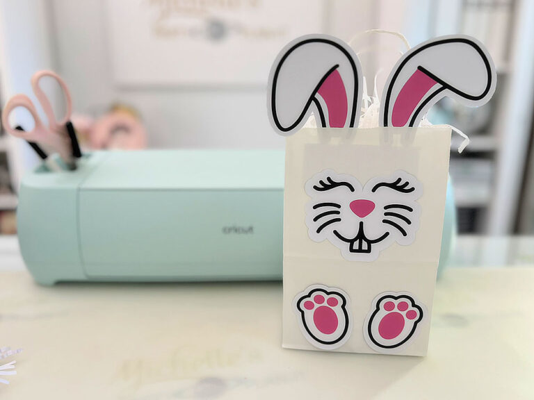 How to Make a DIY Bunny Gift Bag - Michelle's Party Plan-It